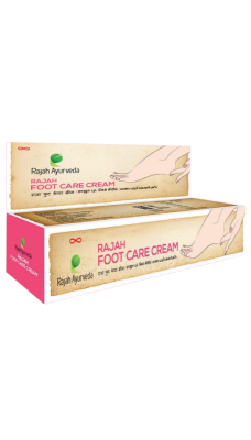 Ayurvedic Foot Cream for Cracked Heels Eczema Skin Irritations Rajah Ayurveda