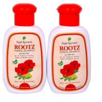 Rajah Ayurveda Rootz Herbal Shampoo - 100ml (Pack of 2)