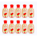 Rajah Ayurveda ROOTZ Shampoo 100ml (Pack of 10) – Pure Ayurvedic Treatment for your Hair with Goodness of Hibiscus, Brahmi, Neem and Shirakakai| Paraben Free|
